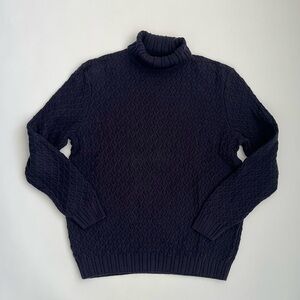 Tasso Elba men’s navy turtleneck sweater